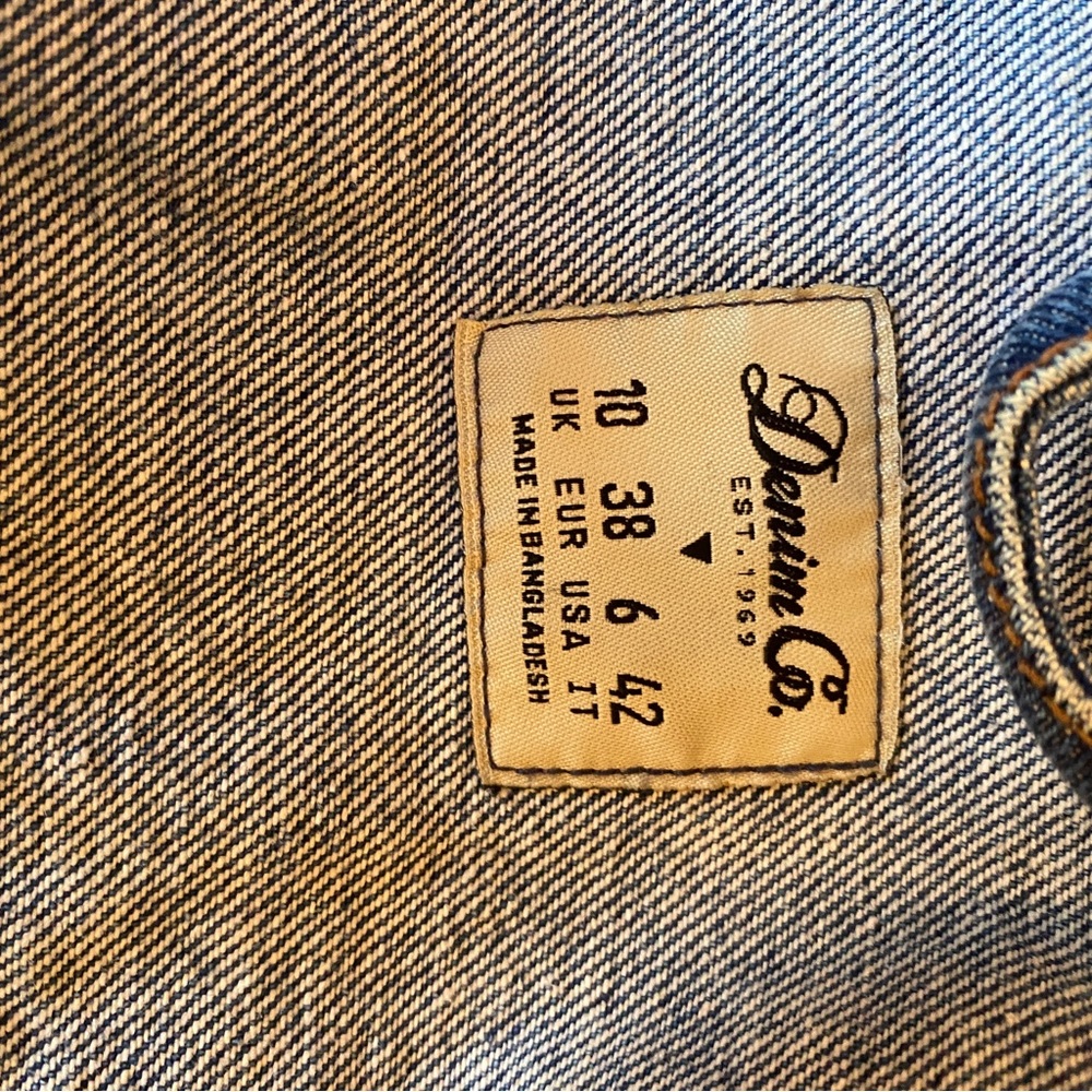 Denim Co ladies jean jacket USA 6 - Picture 3 of 4